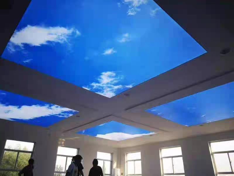 星空/蓝天白云喷绘