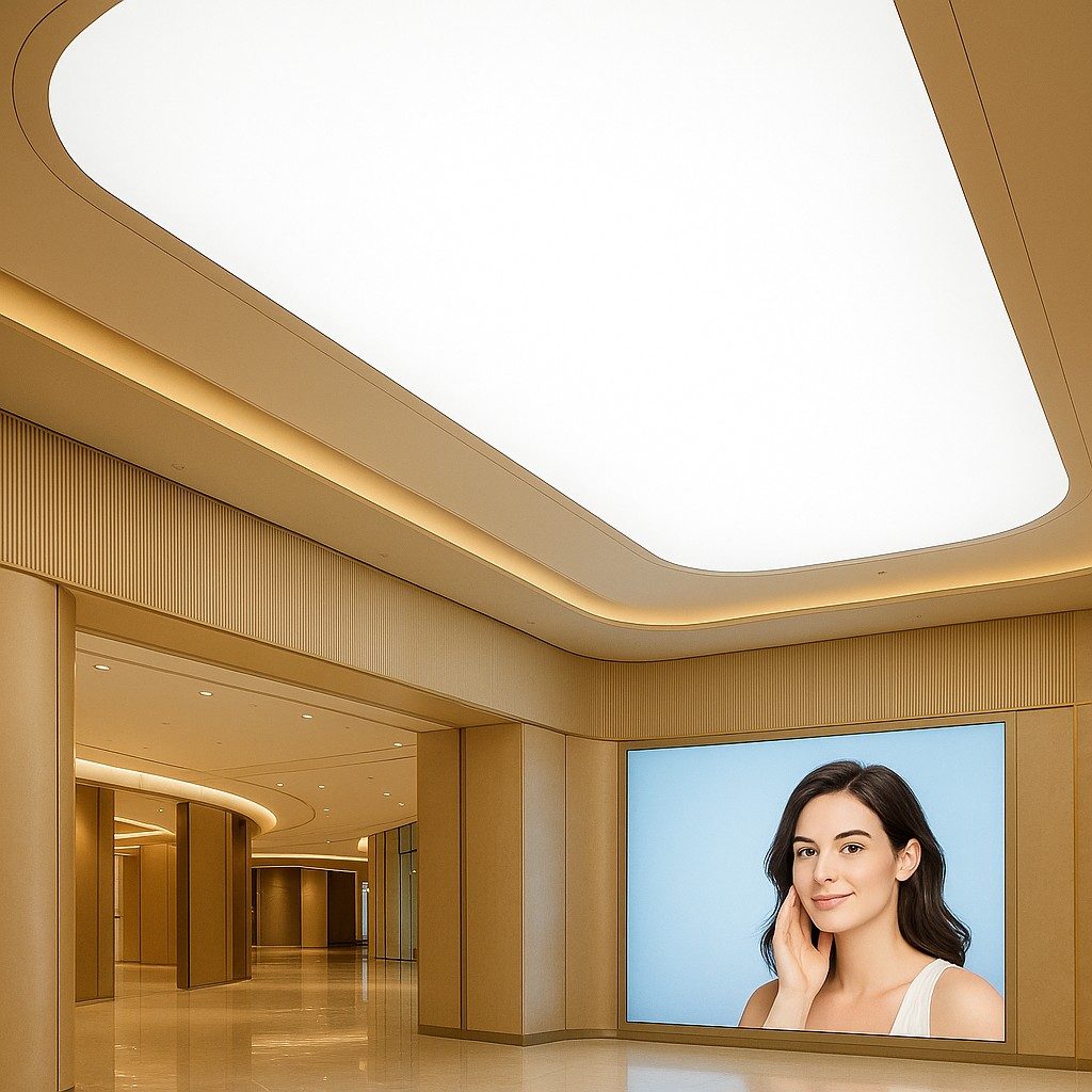 商业综合体中庭软膜天花