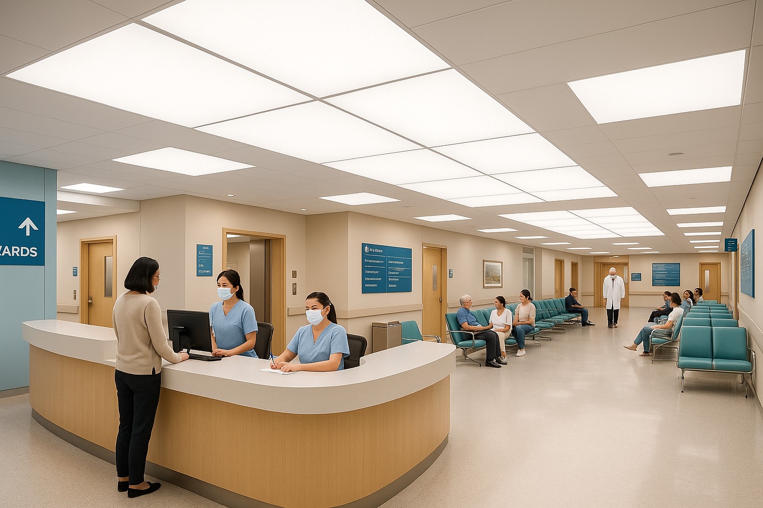 医疗建筑进入&ldquo;无影柔光时代&rdquo;，软膜天花成为医院照明升级主力