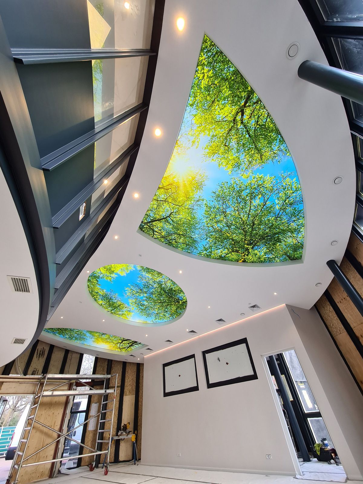 特殊图案的天花软膜